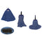 MAVRIK 8407186 MOP HEAD (BLUE-LARGE)