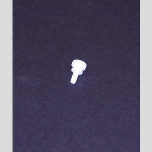 TRUE E927711 SCREW 8-32 X 3/8KNURL HD WHT NYLON