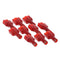 MAVRIK 851068 MALE DISCONNECT (PK 10) 22-18 RED 1/4