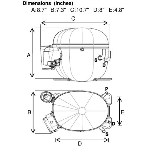 ICE-O-MATIC 1011351-25 TOP PANEL CD40022