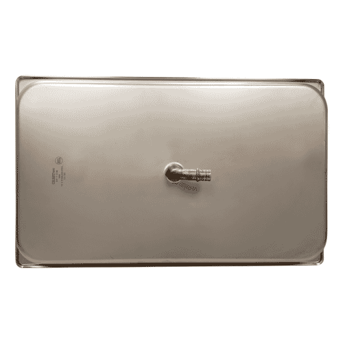 ACCUTEMP AT1A-3155-1 DRAIN PAN W/ DRAIN HOSE FITTIN