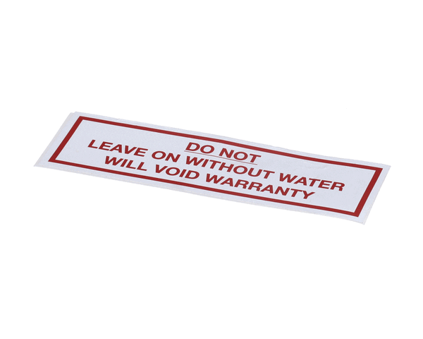 AMERICAN DISH SERVICE 089-9218 DECAL DO NOT LEAVE WITHOUT W