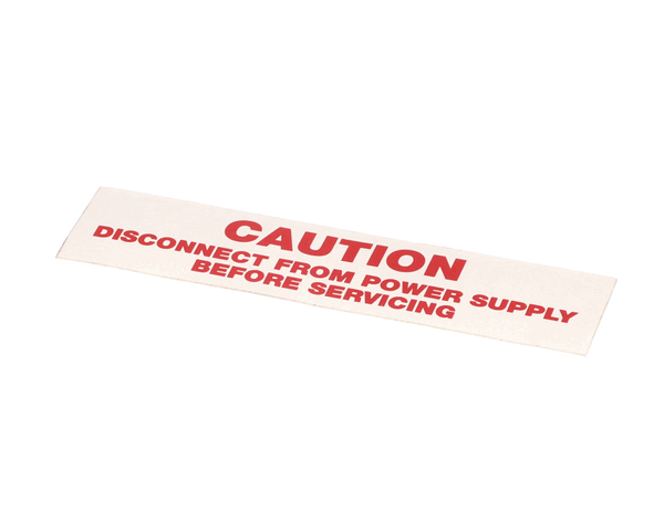 AMERICAN DISH SERVICE 089-9234 DECAL CAUTION...DISCONNECT F