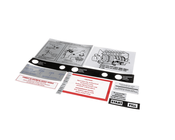 AMERICAN DISH SERVICE 089-9310 DECAL SET 3-D-S SERIES