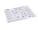 AMERICAN DISH SERVICE 089-9364 WALL CHART CLEANING DOOR TYP