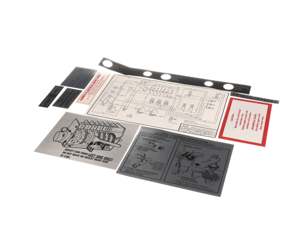 AMERICAN DISH SERVICE 089-9458 DECAL SET 5AGES