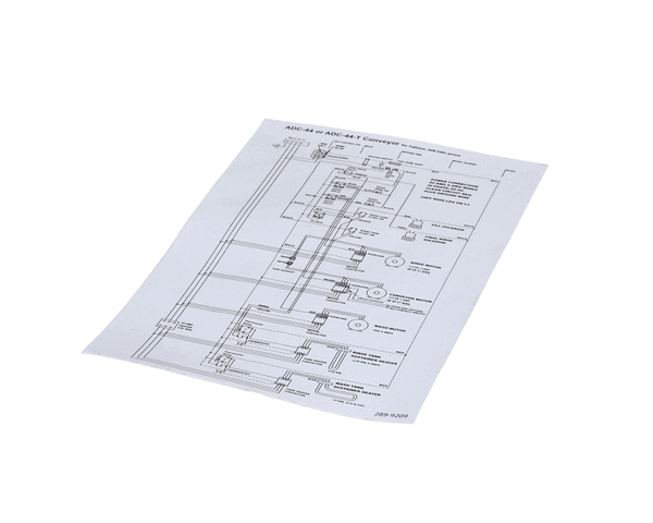AMERICAN DISH SERVICE 289-9209 DECAL WIRING DIAGRAM CONVEY