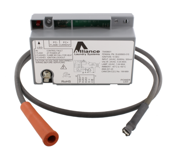 ALLIANCE LAUNDRY SYSTEMS 44264801 KIT FENWAL DOMESTIC 120/170 PR