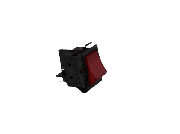 ALLIANCE LAUNDRY SYSTEMS F340411 SWITCH ROCKER RED ILLUM DPST