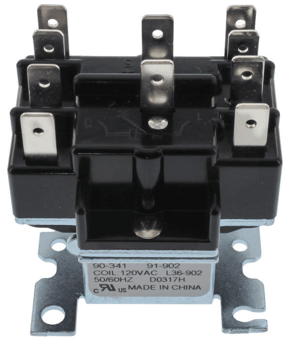 ALLIANCE LAUNDRY SYSTEMS M400912P RELAY 120/50-60-DPDT PACKAGED