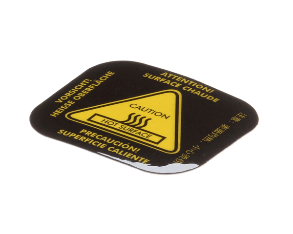 ALTO-SHAAM LA-3087 LABEL CAUTION HOT WARNIN GIINTERNATIONAL TRIANGLE
