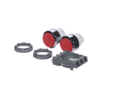 AM MANUFACTURING EL-0409 FLUSH BUTTON; RED