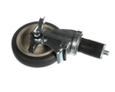 APW WYOTT 2P-8671300 CASTER; 5SWIVEL W/BRAKE 1- 1/2 I.D.TUBE