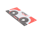 APW 8824302 DECAL FRONT PANEL GHP 2 BURNER