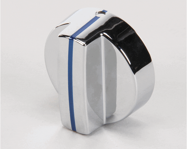 APW AS-310154 KNOB METAL RANGE VALVE BLUE ST