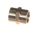 BAXTER 01-100V17-00592 COUPLING; HEX-3/8 NPTF (BRASS)
