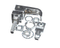 BAXTER 01-100V18-00161 LATCH HANDLE-LIFT AND TURN