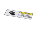 BKI N0694 DECAL; CAUTION; SHARP EDGES