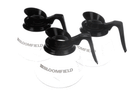BLOOMFIELD REG8903BL3 DECANTER W/BLACK HANDLE 3PK