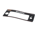 BUNN 22288.0005 DECAL CONT PANEL (CRTF)