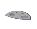 BUNN 36891.0102 DECAL; CONTROL PANEL MCA AM (TACO BELL)