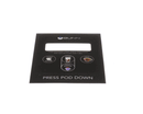 BUNN 41145.0008 DECAL SWITCH (TACO BELL)