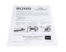 BUNN 49095.0000 INSTR AUGER MOTOR PIN ULTRA