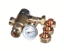 CALEFFI 521416A MIXCAL 3-WAY MIXING VALVE 1/2 PRESS W/ T