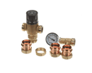 CALEFFI 521616A MIXCAL 3-WAY MIXING VALVE 1 PRESS W/ TEM