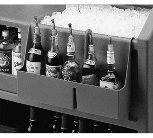 CAMBRO BAR54SR191 SPEED RAIL 5-BOTTLE 19-1/2-IN L X 4-5/16-IN W X 12-5/8