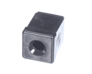 CARTER-HOFFMANN 18617-0055 1 SQ BLK END CAP W/ HOL E