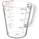CARLISLE 4314307 QUART SZ PC MEASURING CUP CLR
