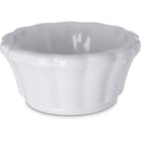 CARLISLE FOODSERVICE 4394202 RAMEKIN 1OZ SCALLOPED WHITE