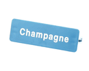 CARLISLE FOODSERVICE PLQ30114 PLAQUE GLASS CHAMPAGNE CARLBLU