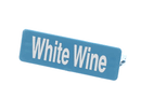 CARLISLE FOODSERVICE PLQ30314 PLAQUE GLASS WHITEWINE CARLBLU