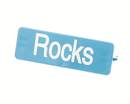 CARLISLE FOODSERVICE PLQ30514 PLAQUE GLASS ROCKS CARL BLUE
