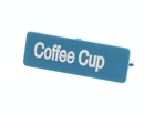 CARLISLE FOODSERVICE PLQ63314 PLAQUE GLS RACK COFECUP CARBL#