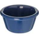CARLISLE FOODSERVICE S28360 MELAMINE SMOOTH RAMEKIN LT 4 OZ - COBALT BLUE