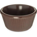 CARLISLE FOODSERVICE S28769 RAMEKIN FLUTED 4 OZ MEL CHOC