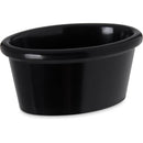 CARLISLE FOODSERVICE S31003 RAMEKIN OVAL 2OZ MEL BLACK