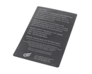 CONCORDIA BEVERAGE SYSTEMS 1500-377 LBL BCK PNL ASCENT
