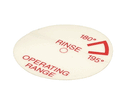 CHAMPION 107445 OVERLAY TEMP F RINSE 180-1