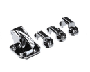 COMPONENT HARDWARE M15-9211 CHROME PLATED DIE CAST ZINC HEAVY DUTY S