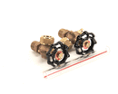 BLODGETT 40445 BRASS ELBOW 38 T X 38 M.P.