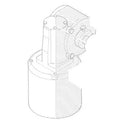 CLEVELAND KE52832-1 MOTOR;1/6HP MODEL