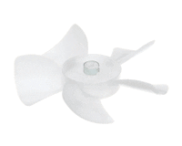 CONTINENTAL 40626 BLADE FAN (EVAP) 4 PLASTIC CCW (CLEAR) (EFF. 3/2