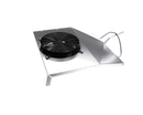 CONTINENTAL 50-040-1RF FAN PANEL ASSEMBLY BLACK FAN GUARD WITH 4-143 MOTOR 1R