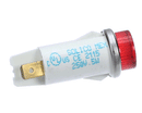 CROWN STEAM 4753-4 (OLD 40951) PILOT LIGHT ROUND - RED 250V