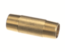 CROWN STEAM 9090-030 BRASS LONG NIPPLE; 3/4 MPT X 3-INCH