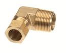 CROWN STEAM 9659-7 (OLD 97-6436; 3-6910E) BRASS COMP. 90 ELBOW; 5/8-IN T X 3/4-IN MPT